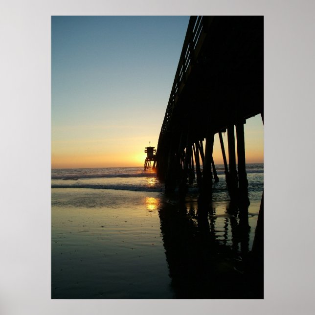 Poster Plage impériale 1 (Devant)