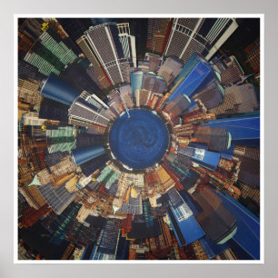 Poster Plan De La Ville