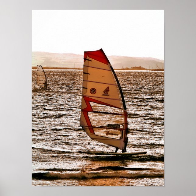 POSTER PLANCHES À VOILE (Devant)