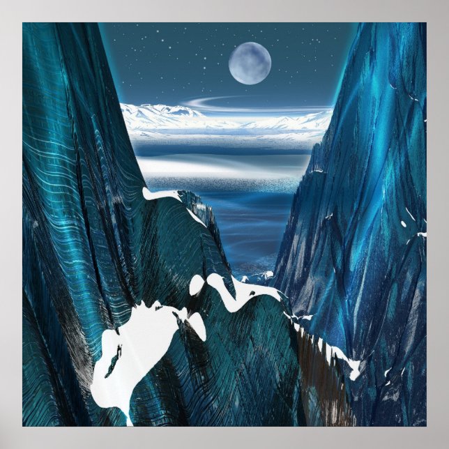 Poster Planète distante (Devant)