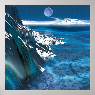 Poster Planète distante