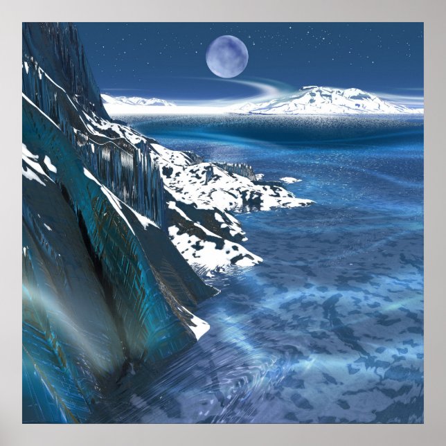 Poster Planète distante (Devant)