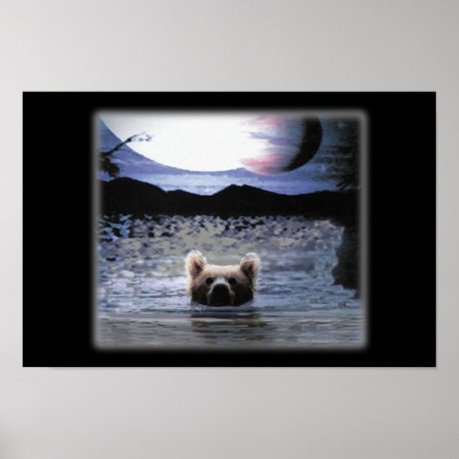 Poster Planète d'ours (Devant)