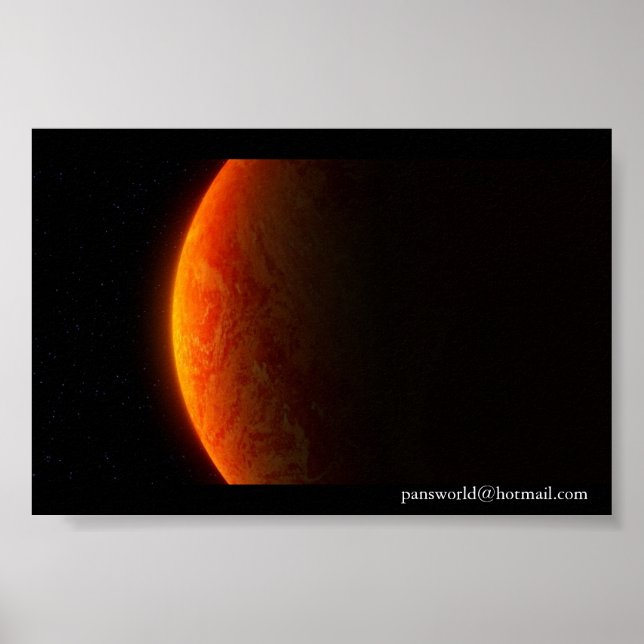 Poster Planète - La recherche (Devant)