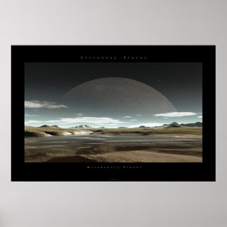 Poster Planète mélancolique