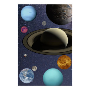 Poster Planètes du système solaire