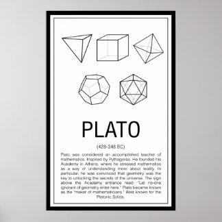Poster Platon