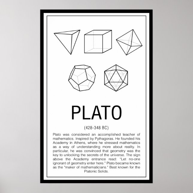 Poster Platon (Devant)