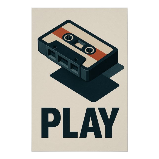 Poster PLAY – L’affiche culte pour faire revivre la magie (Devant)