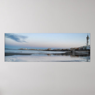 Poster Playa de Père Noël María del Mar, Cadix