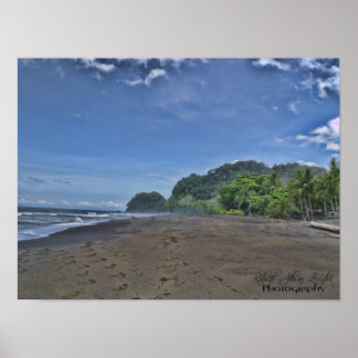 Poster Playa Hermosa Costa Rica