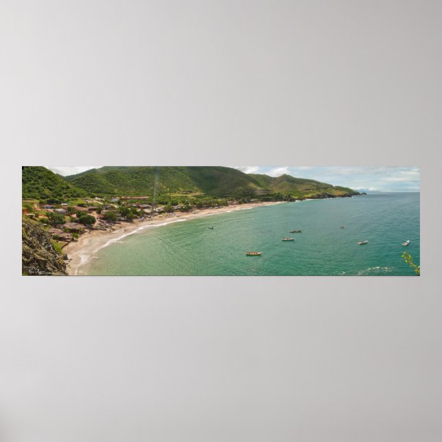 Poster Playa Manzanillo Margarita (Devant)