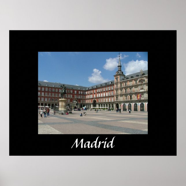 Poster Plaza Mayor (Devant)