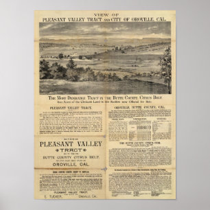 Poster Pleasant Valley, Californie