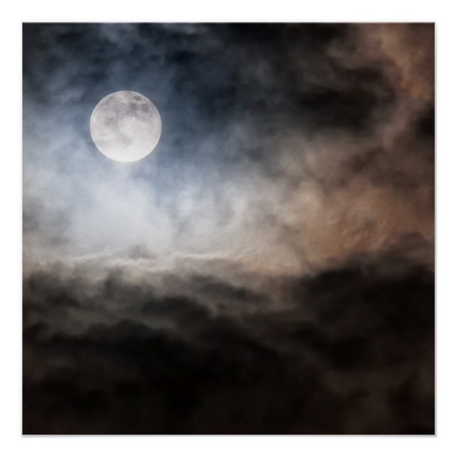 Poster Pleine lune (Devant)