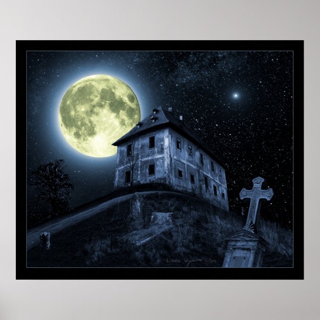 Poster Pleine lune (Devant)