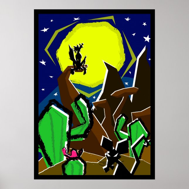 Poster Pleine lune (Devant)