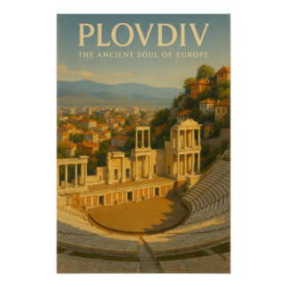 POSTER PLOVDIV — THE ANCIENT SOUL OF EUROPE