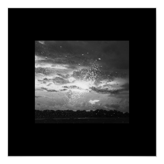 POSTER PLUIE (Devant)