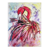 Plumes au rose