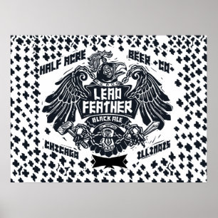 Poster Plumes de plomb Ale noire