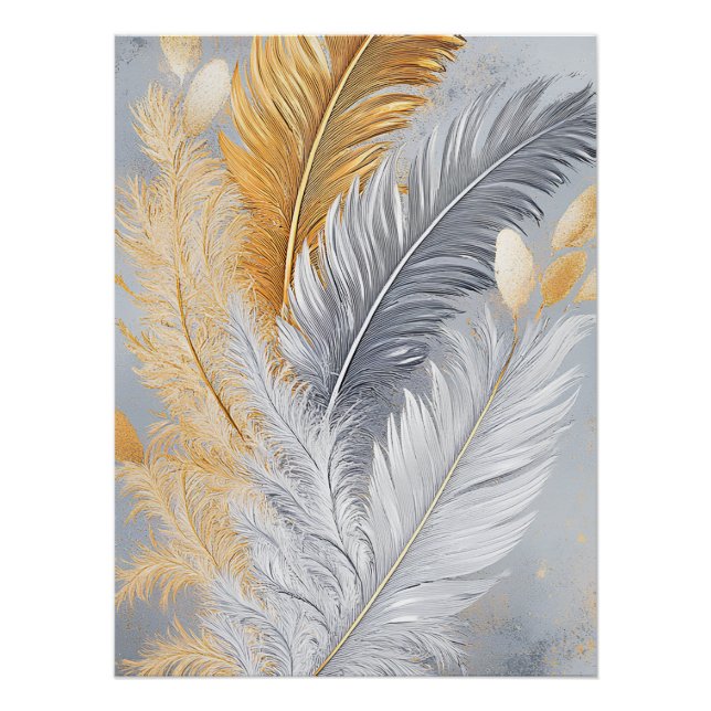 Poster Plumes d'Élégance (Devant)