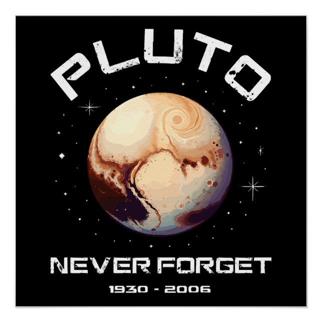 Poster Pluton N'oublie Jamais (Devant)