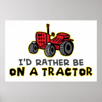 Plutôt Être Sur Un Tracteur