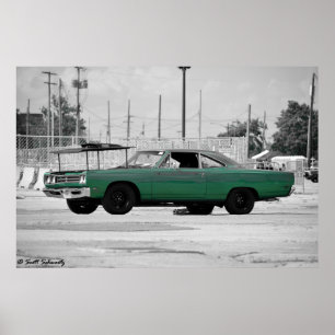 Poster Plymouth Roadrunner 1969 440