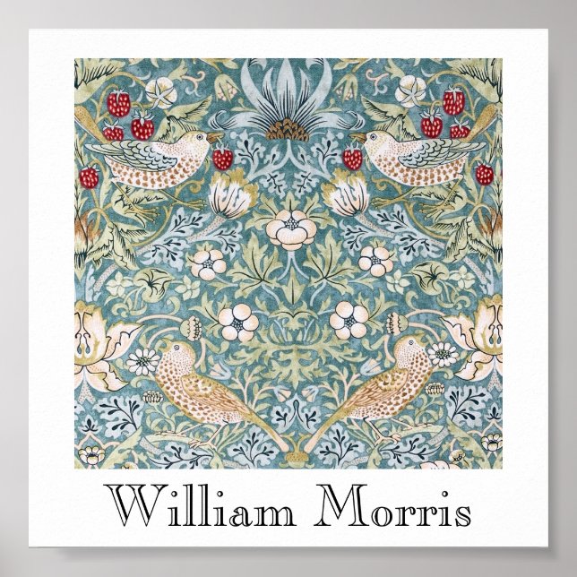 Poster - Poche fraise Conception 2 (Devant)