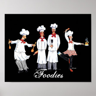 Poster Pochette de foies
