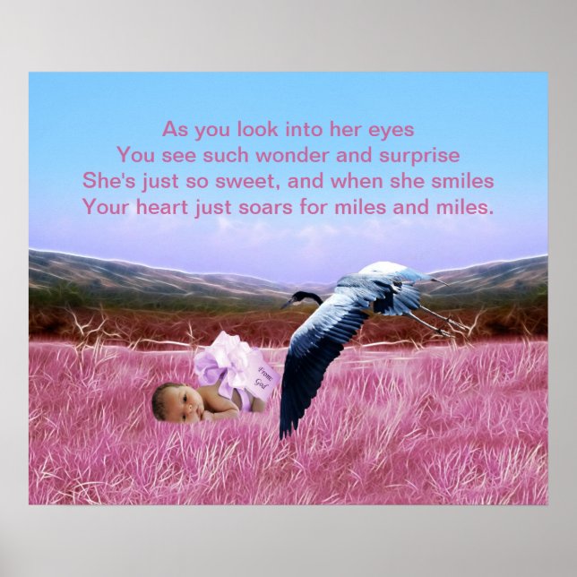 Poster Poème de la petite fille (Devant)