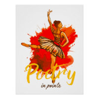 Poésie en Pointe – Élégante Art de Ballerine pour
