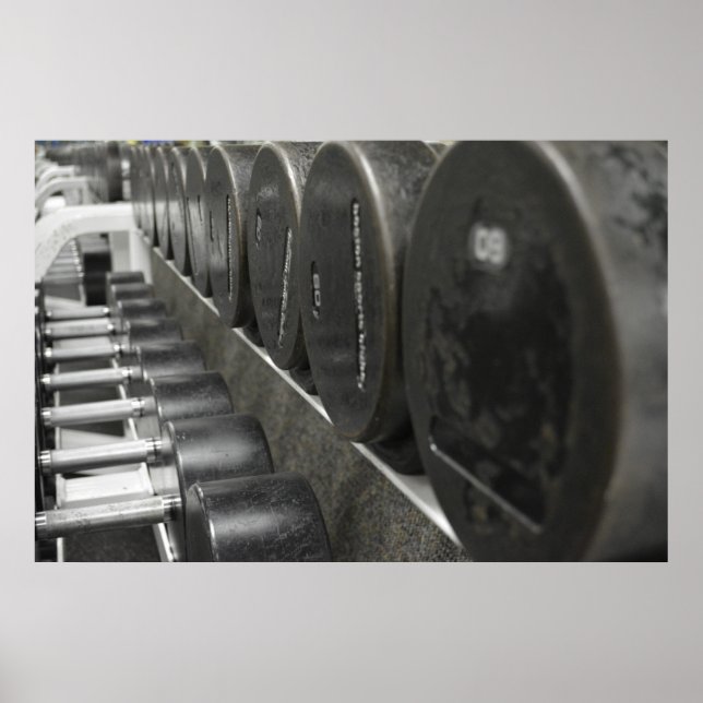 Poster Poids libres (Devant)