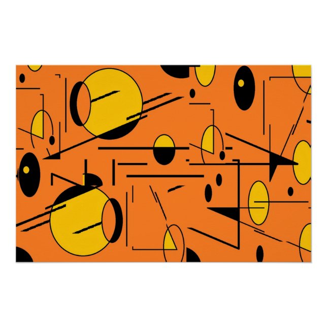 Poster Pointe du Monstre Atomique - Ken Gage MCM Art (Devant)