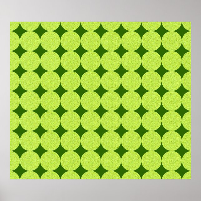 Poster Pois et diamants par Shirley Taylor (Devant)