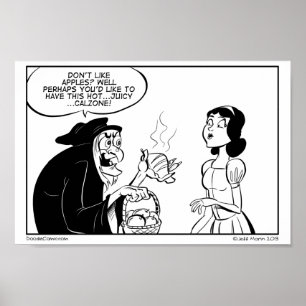 Poster Poison Calzone Quotidien Doodle Imprimer