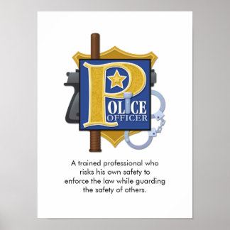 Poster "Police Officer"