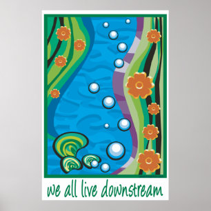 Poster Pollution de l'eau