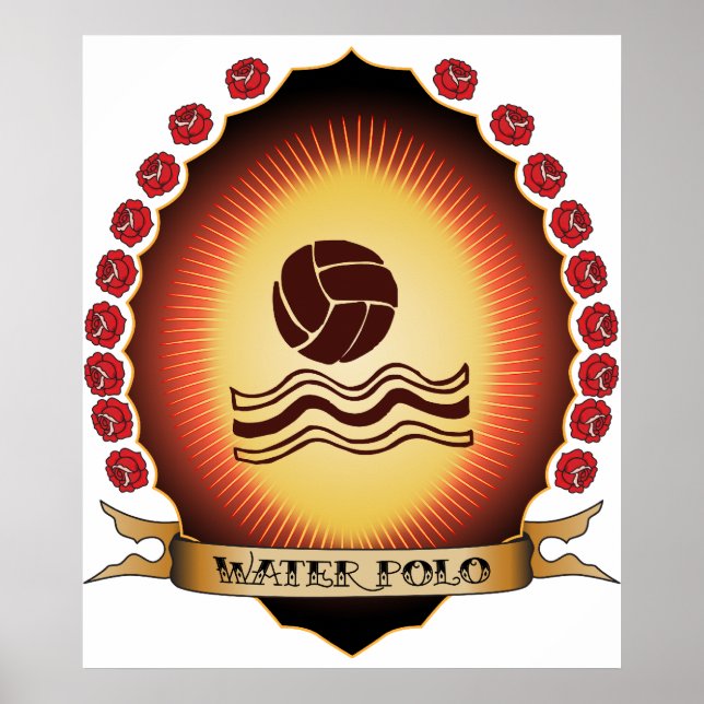 Poster Polo aquatique Mandorla (Devant)