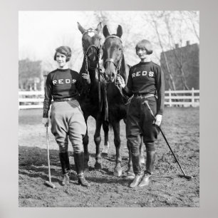 Poster Polo Ladies : 1925