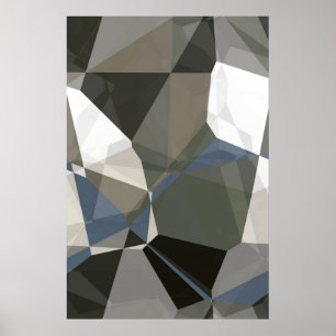 Poster Polygones abstraits 214
