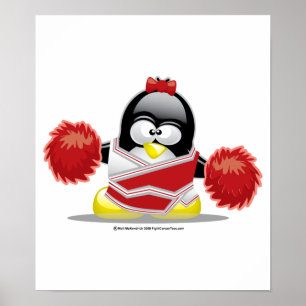 Poster Pom-pom girl Penguin