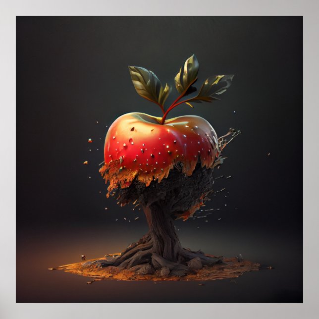 Poster Pomme (Devant)