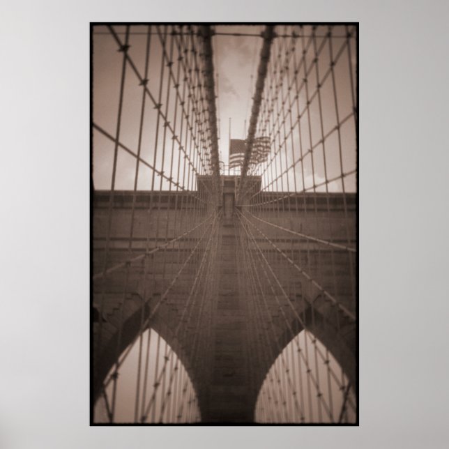 Poster pont brooklyn (Devant)