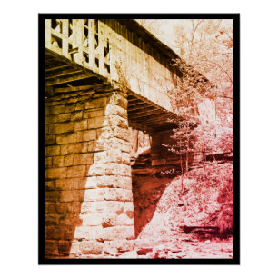 Poster Pont couvert
