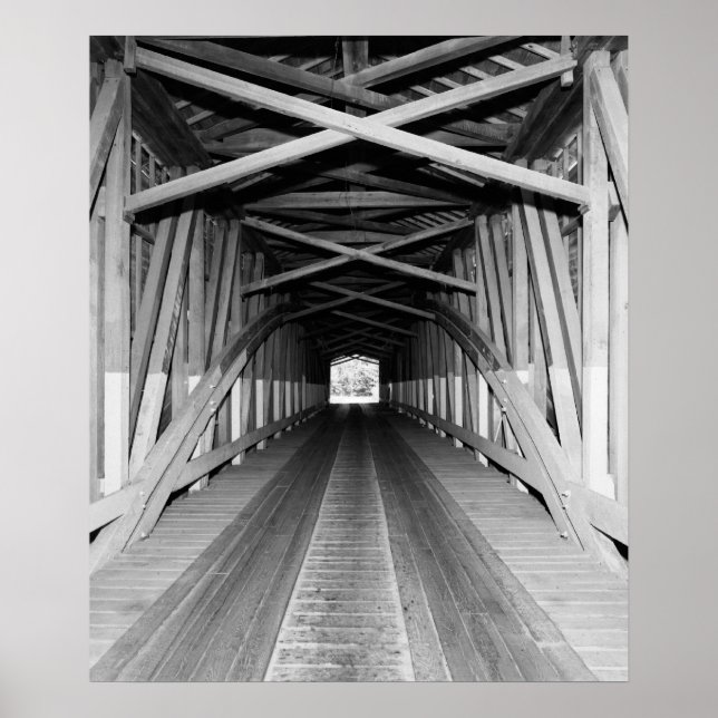 Poster Pont couvert Jackson (Devant)