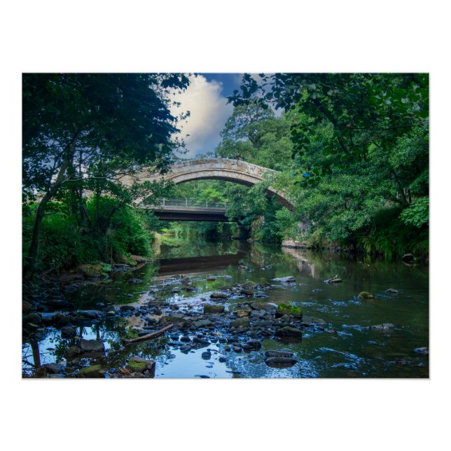 Poster Pont de Beggar, Glaisdale (Devant)