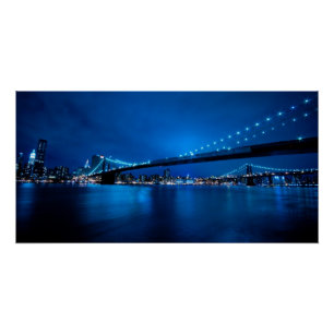 Poster Pont de Brooklyn, New York