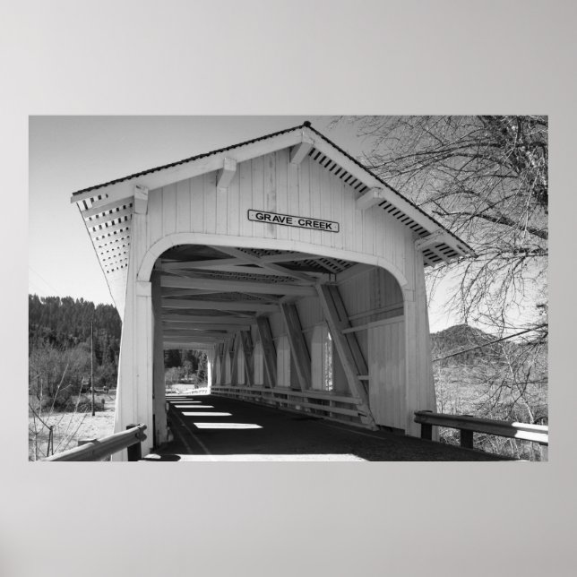 Poster Pont de Grave Creek (Devant)